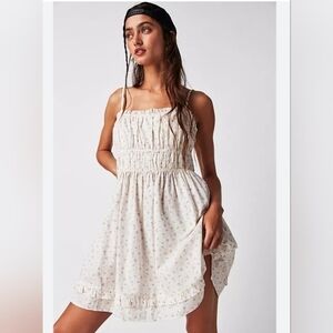 Free people Gabby mini dress.